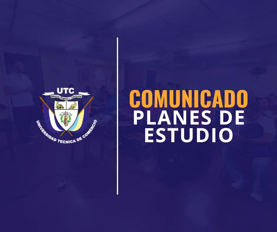 Comunicado – Planes de Estudio